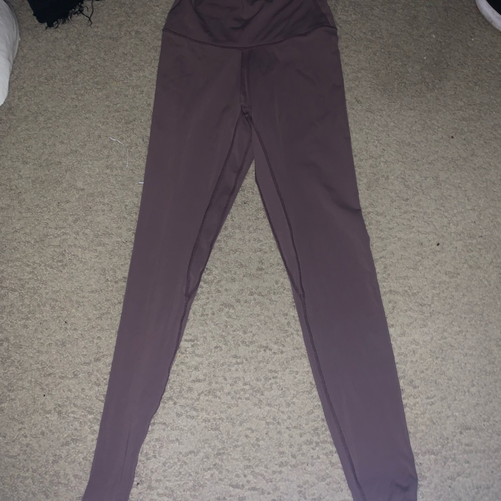 Purple leggings